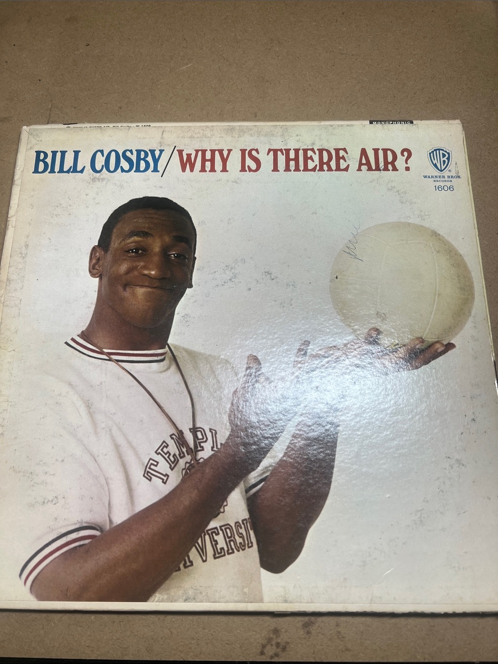 Warner Bros. Bill Cosby Why Is There Air? Vinyl - White, Blue, Red